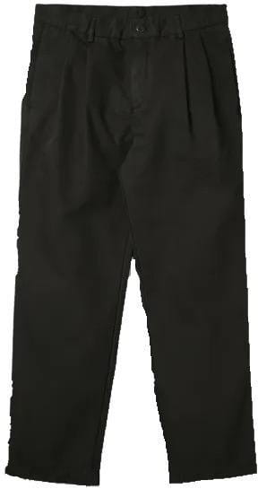Nohavice Stan Ray Stan Ray Pleated Chino Trousers Black